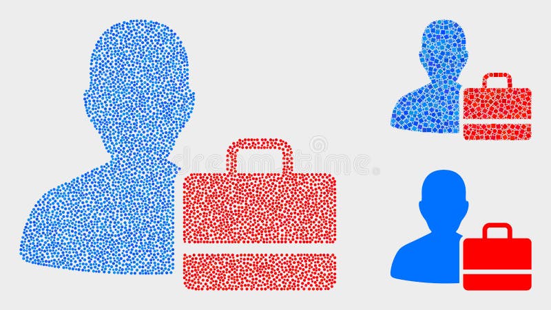 Pixelated użytkownika skrzynki Wektorowe ikony ilustracji Pixelated użytkownika skrzynki Wektorowe ikony ilustracji
