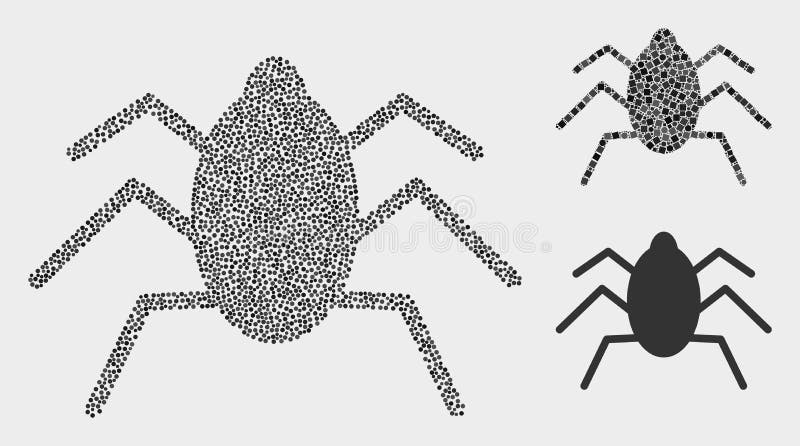 Pixelated-Vektor-Sumpf Tick Icons vektor abbildung Pixelated-Vektor-Sumpf Tick Icons vektor abbildung