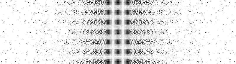 Pixeli căzuți. design gradient mozaic abstract pixeli. efect semiton. de la haos la ordine. sistem BIG DATA SMART. royalty free illustration