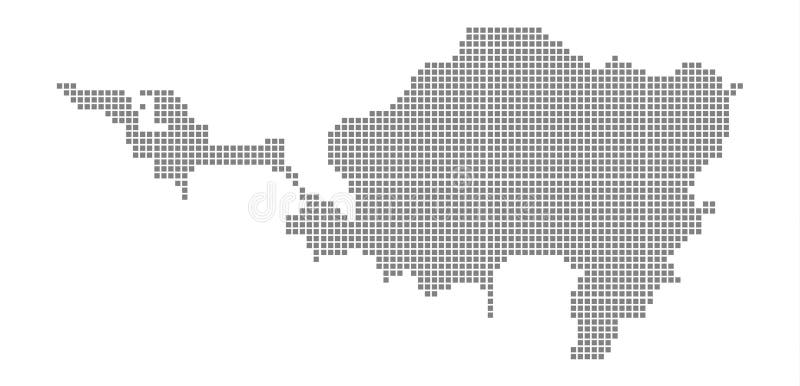 Pixelkaart van Sint Maarten Isoleerde de vector gestippelde kaart van Sint Maarten op witte achtergrond Abstracte computer grafis royalty-vrije illustratie Pixelkaart van Sint Maarten Isoleerde de vector gestippelde kaart van Sint Maarten op witte achtergrond Abstracte computer grafis royalty-vrije illustratie