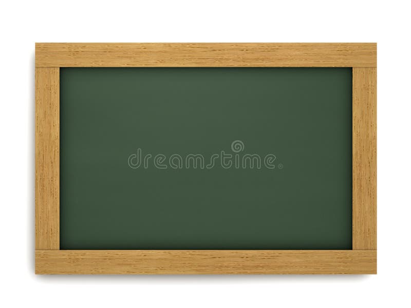 Pizarra vacía de la escuela imagen de archivo libre de regalías Pizarra vacía de la escuela imagen de archivo libre de regalías