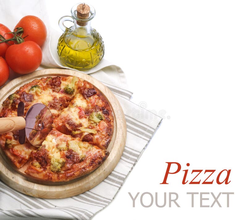 Pizza photographie stock libre de droits Pizza photographie stock libre de droits