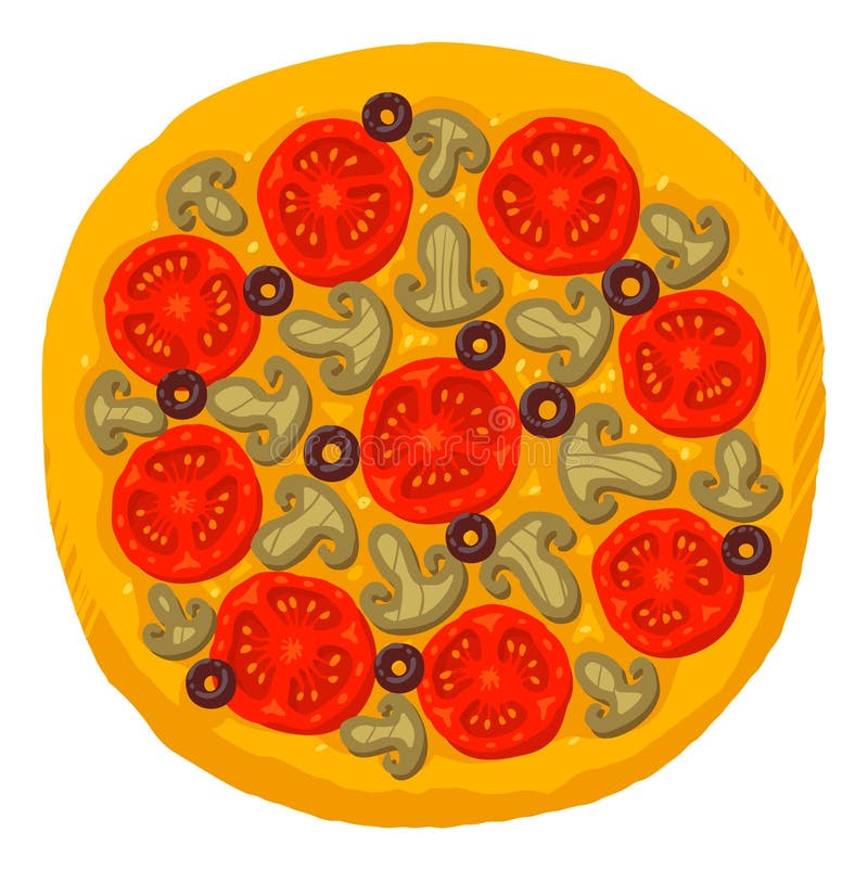Pizza ilustração stock Pizza ilustração stock