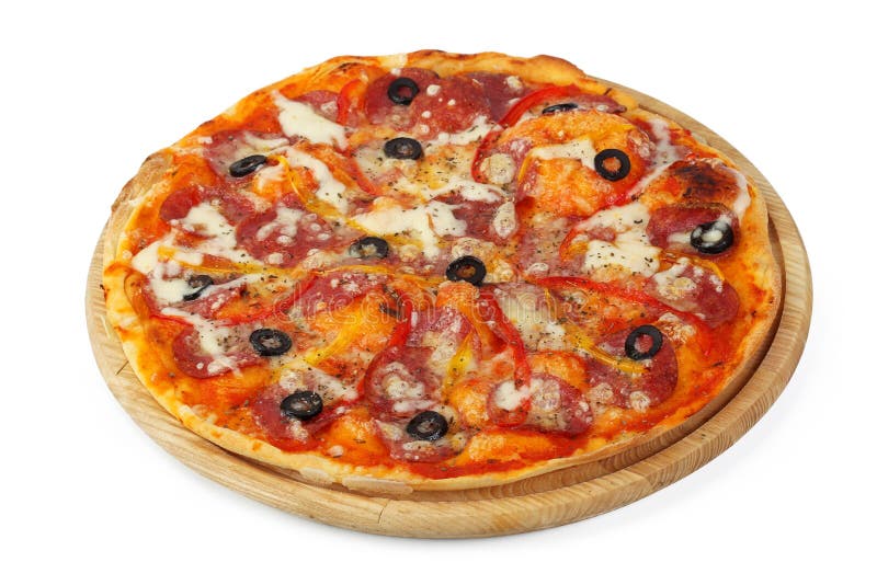 Pizza stock photo. Image of portion, seasonings, vegetable - 29889138