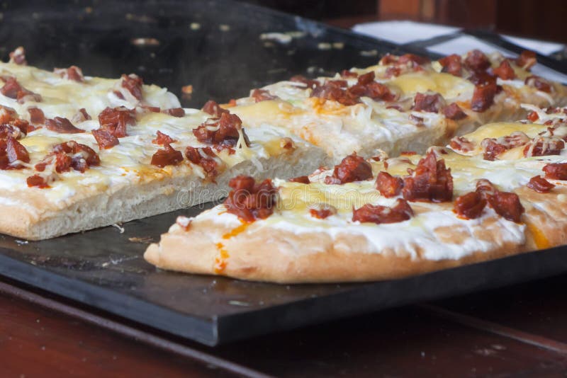 Pizza royaltyfria foton Pizza royaltyfria foton