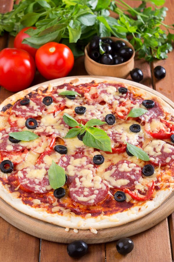 Pizza royalty-vrije stock foto