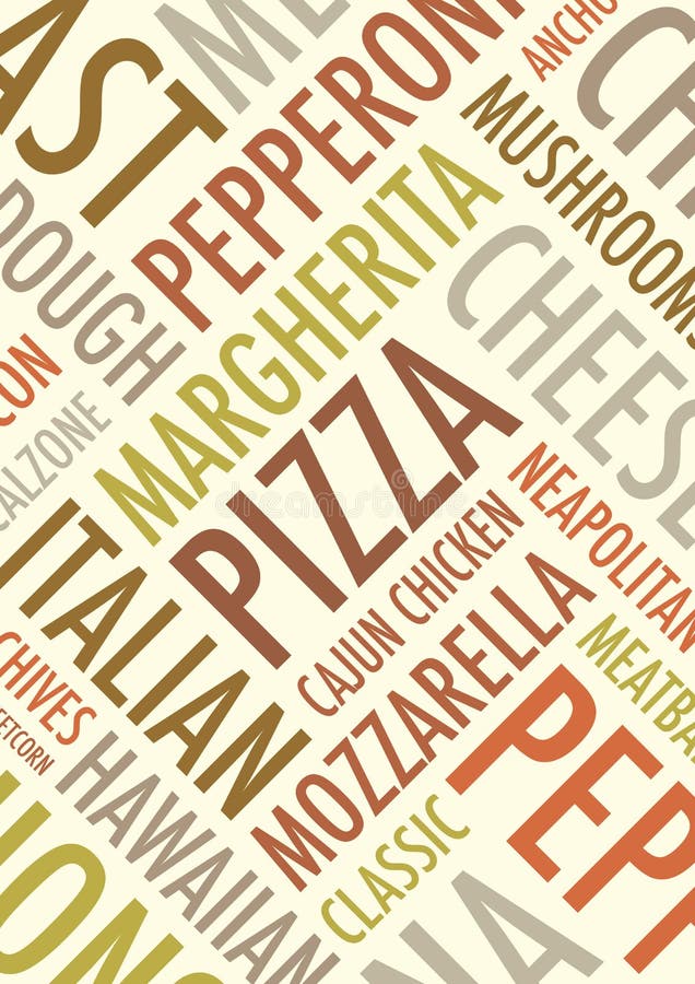 Pizza background