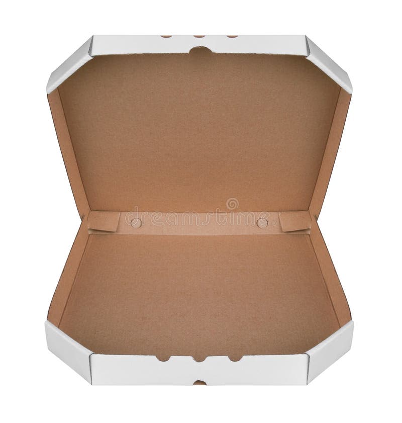 Pizza in Half-open Box Mockup - Top View - Free Download Images High  Quality PNG, JPG