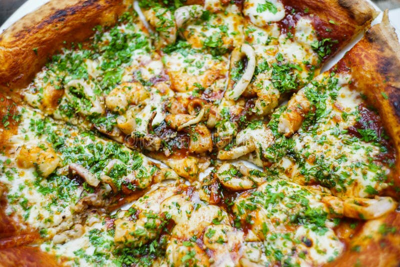 Pizza of the day stock photo. Image of italian, photograph 152994490