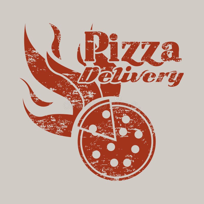 Pizza Delivery stock vector. Illustration of delivery 27652896