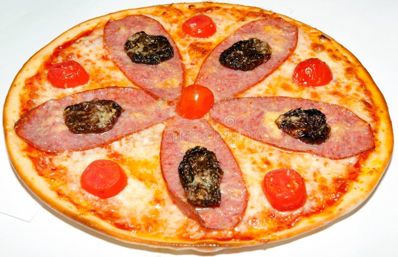 Pizza, fast food stock photo. Image of restaurant, pizzeria - 54346586