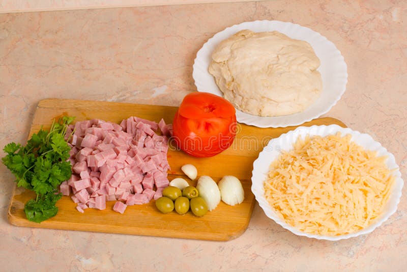 Pizza Ingredients Royalty Free Stock Photography Image 8173457