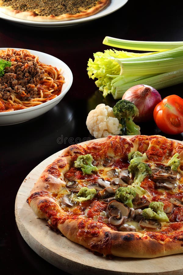 Pizza and Pasta stock images Pizza and Pasta stock images