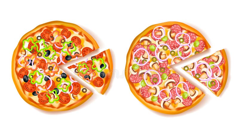 Pizza Stock Illustrations – 136,392 Pizza Stock Illustrations, Vectors ...