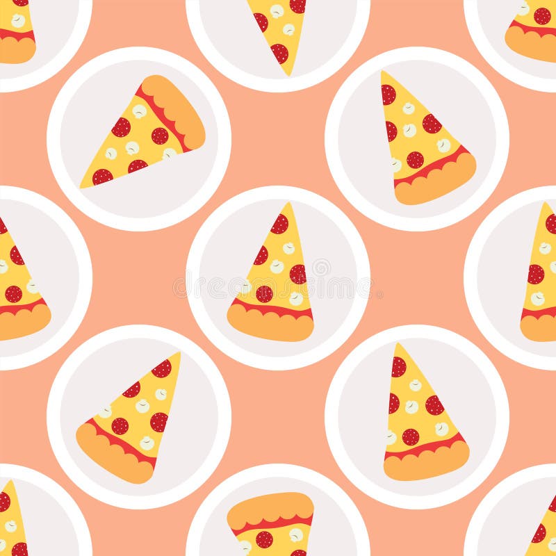 Pizza Wallpaper. Vector Illustration Stock Vector - Illustration of pattern, diner: 118965761 Pizza Wallpaper. Vector Illustration Stock Vector - Illustration of pattern, diner: 118965761