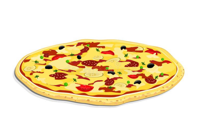 Pizza vector illustratie