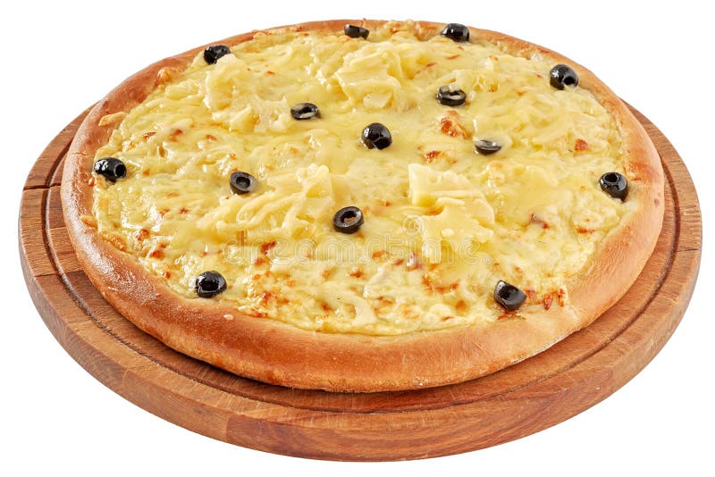 Pizza z kurczakiem i ananasem obraz royalty free Pizza z kurczakiem i ananasem obraz royalty free