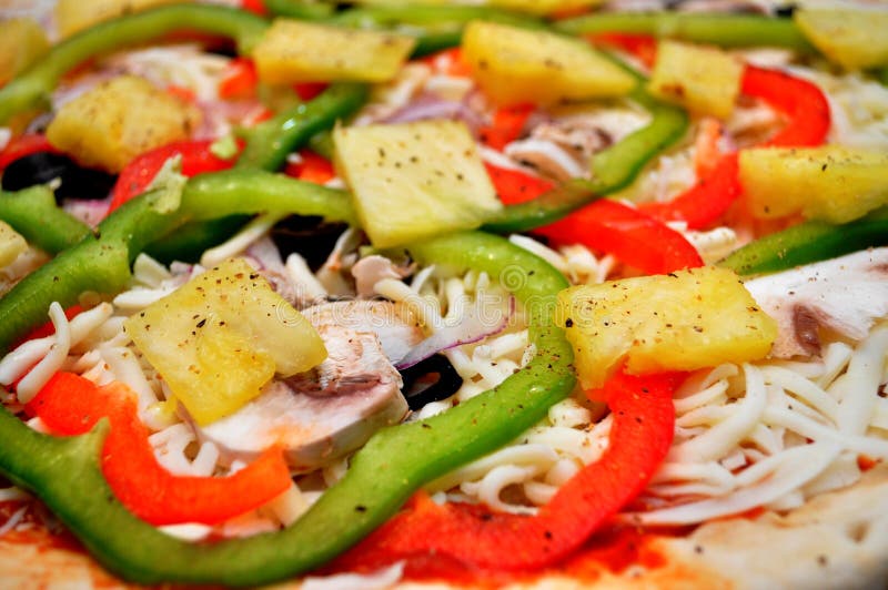 pizzatoppningar royaltyfri bild pizzatoppningar royaltyfri bild