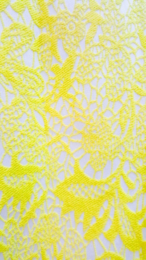 Pizzo Floreale Giallo Fluorescente Immagine Stock Immagine Di Fashionable Wallpaper 56588303