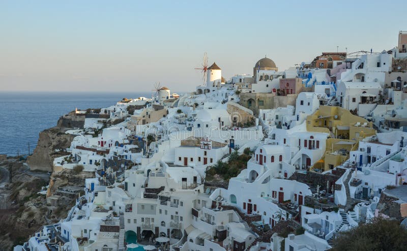 Piękna Santorini wyspa, Grecja zdjęcie stock