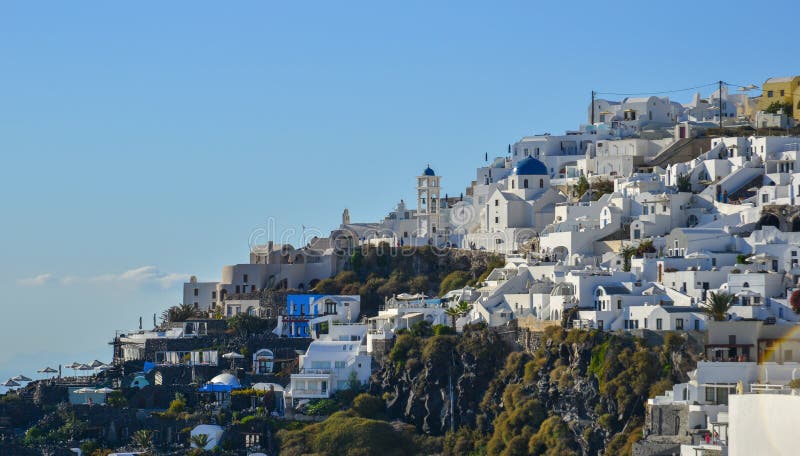 Piękna Santorini wyspa, Grecja zdjęcie stock