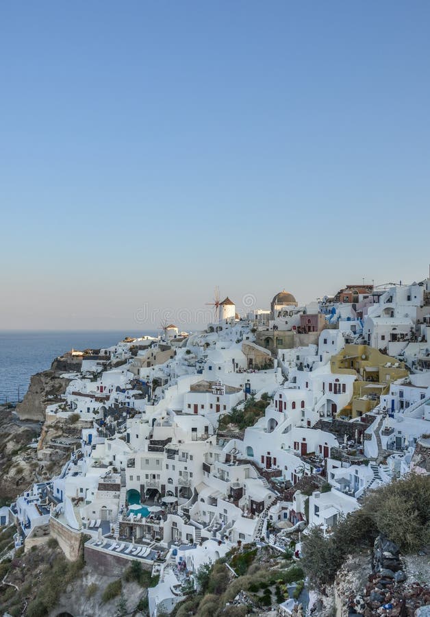 Piękna Santorini wyspa, Grecja zdjęcia stock