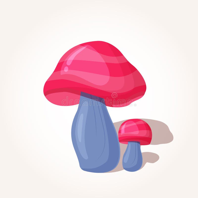 Piękna fantazi pieczarka Magiczni niezwykli natura elementy odizolowywający na białym tle Wektorowa ilustracja dla pieczarek Coll royalty ilustracja Piękna fantazi pieczarka Magiczni niezwykli natura elementy odizolowywający na białym tle Wektorowa ilustracja dla pieczarek Coll royalty ilustracja