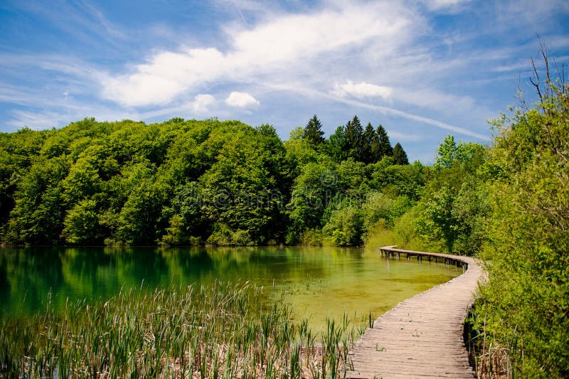 Piękna krajobrazowa natura fotografia stock