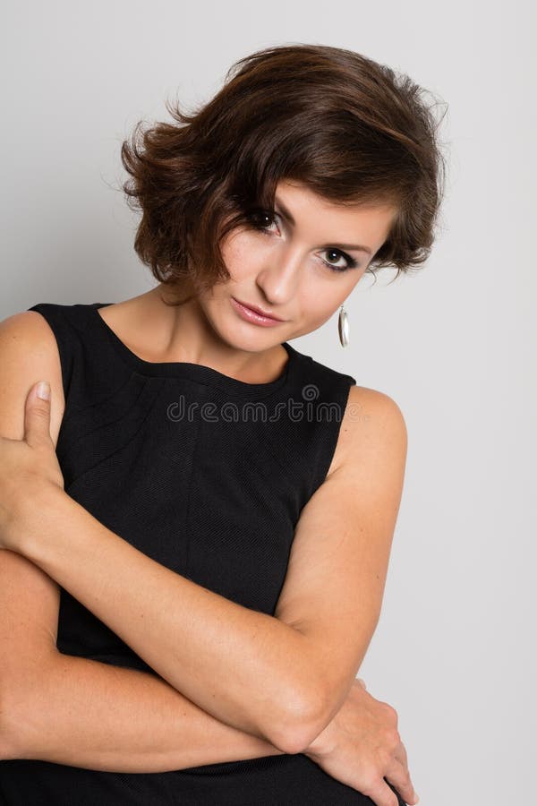 piękna portret kobiety obraz royalty free piękna portret kobiety obraz royalty free