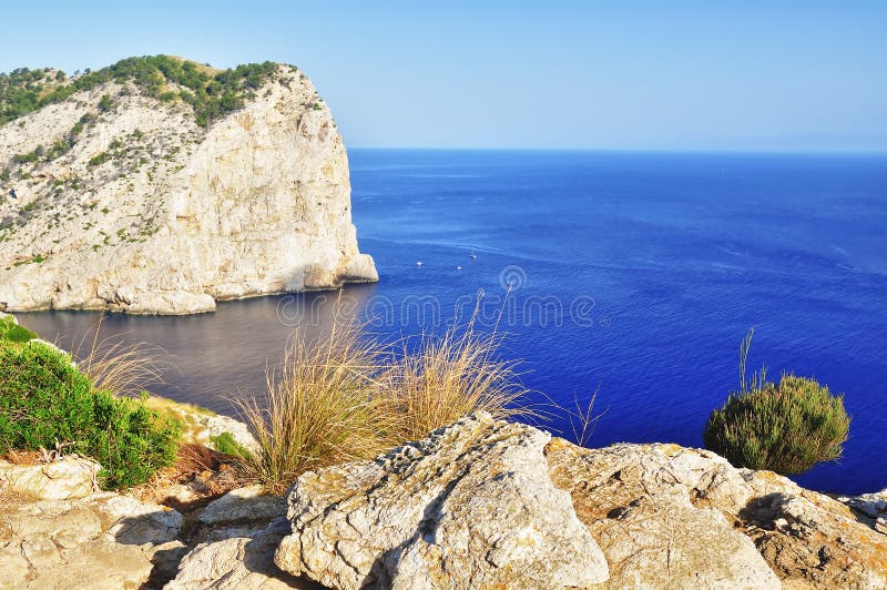 piękny przylądka formentor Mallorca widok fotografia stock piękny przylądka formentor Mallorca widok fotografia stock