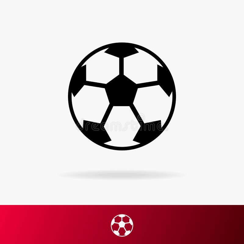 Piłka dla futbolowej ikony ustawia odosobnionego na tle dla turnieju, piłki nożnej filiżanki logo royalty ilustracja Piłka dla futbolowej ikony ustawia odosobnionego na tle dla turnieju, piłki nożnej filiżanki logo royalty ilustracja