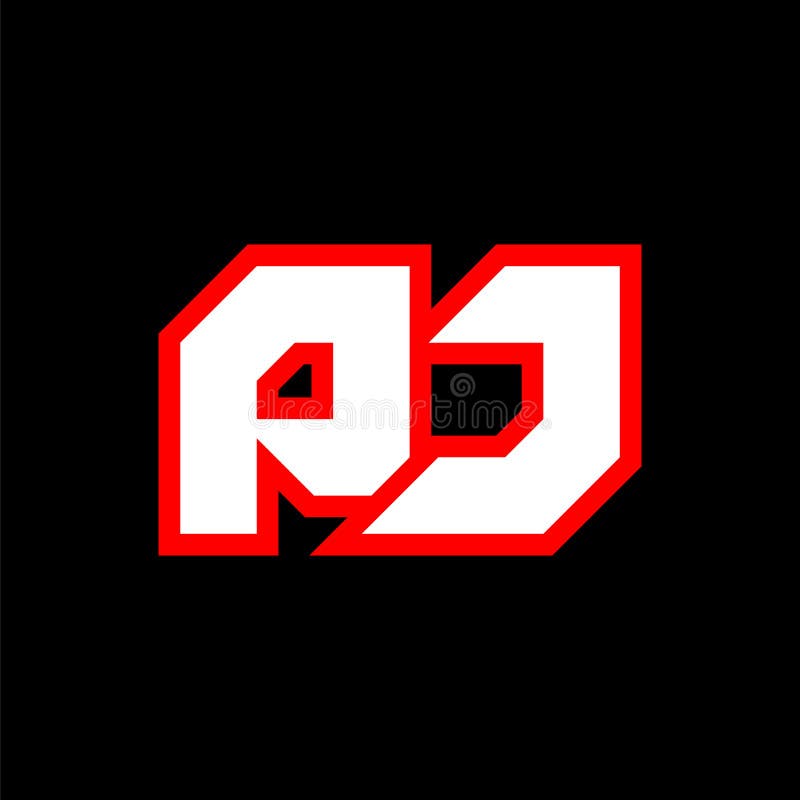 PJ Logo Design, Initial PJ Letter Design with Sci-fi Style. PJ Logo for ...