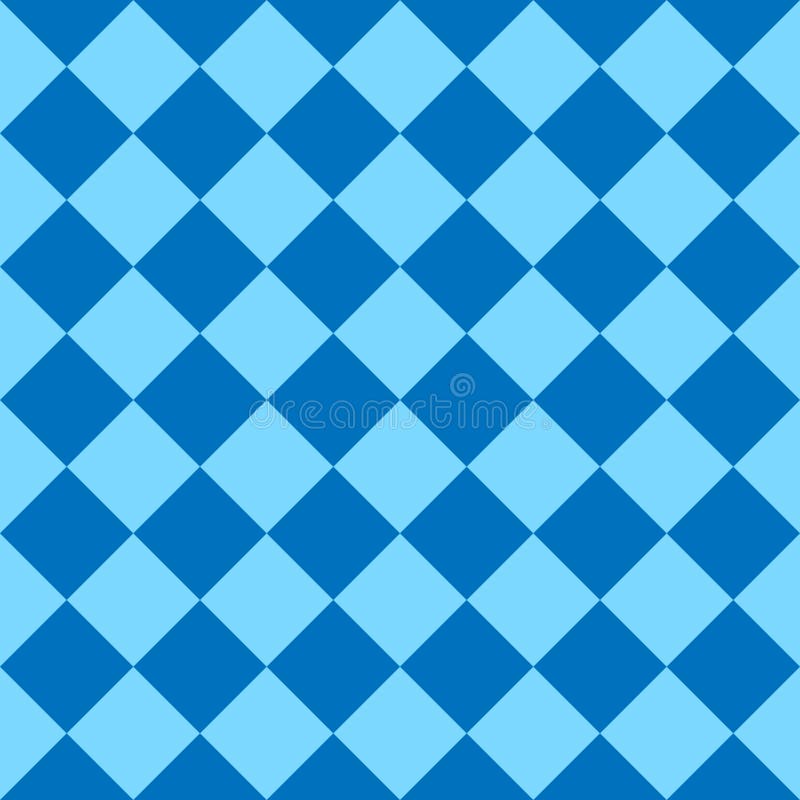 Ilustração vetorial de conceito de fundo de padrão xadrez azul