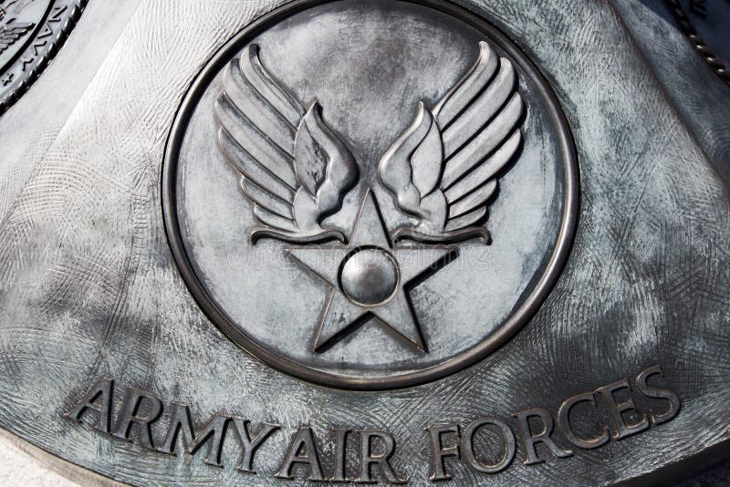 Placca commemorativa delle aeronautiche dell'esercito americano