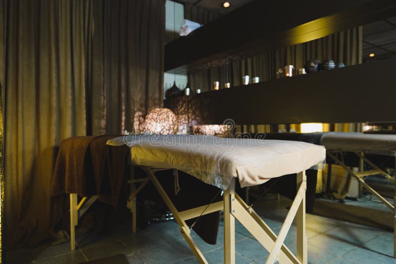 Place for Relaxation in Modern Wellness Center Stock Photo Image of