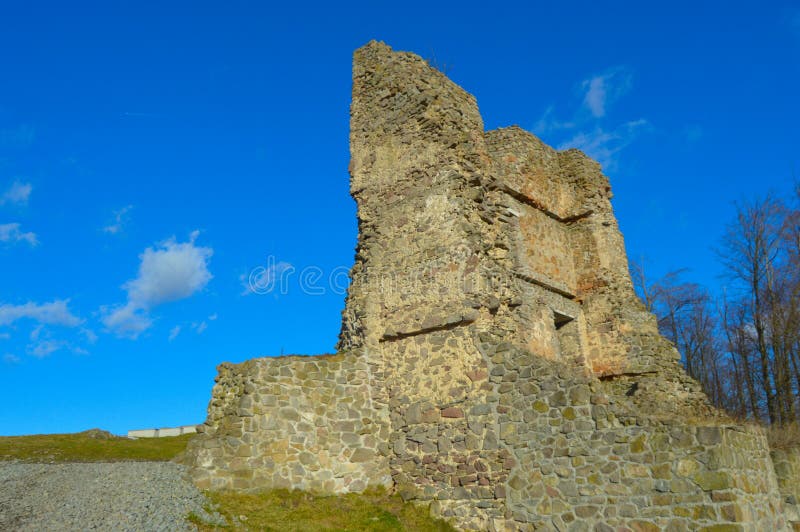 Natural landmark over the city