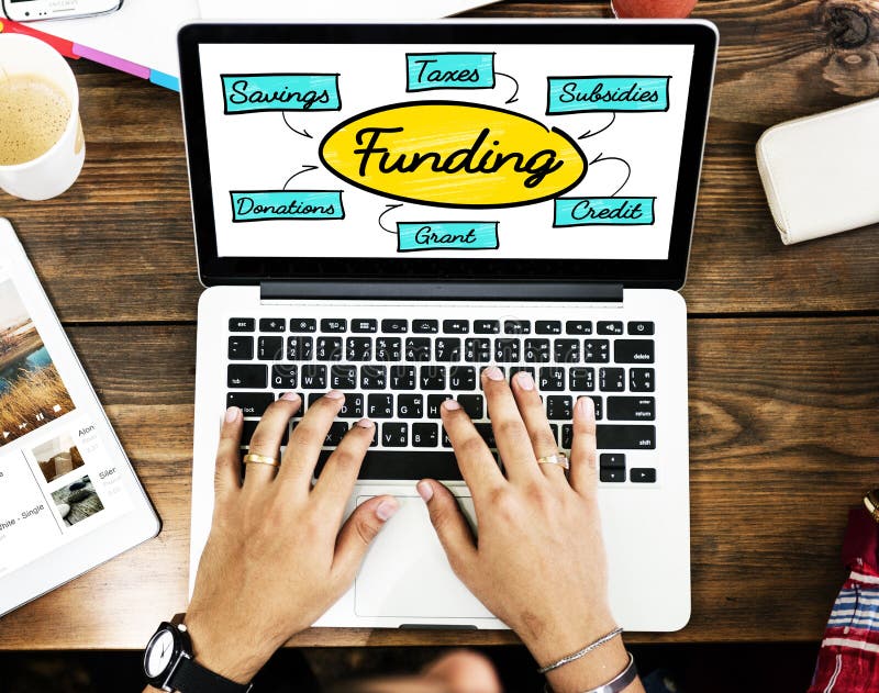 Placement Grant Donation Diagram Concept photos libres de droits Placement Grant Donation Diagram Concept photos libres de droits