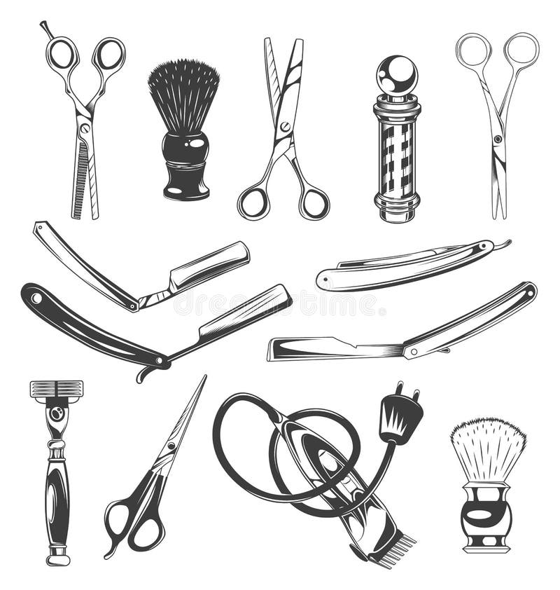 Outils et instruments professionnels pour la coiffure