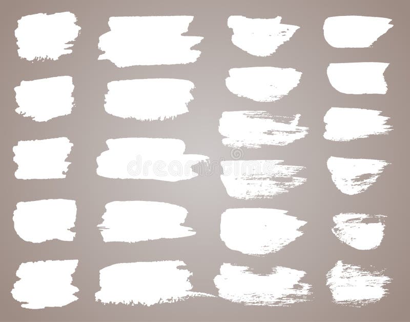 Placez des taches blanches de vecteur d'encre Peinture de noir de vecteur, course de brosse d'encre, brosse, ligne ou texture ron illustration libre de droits Placez des taches blanches de vecteur d'encre Peinture de noir de vecteur, course de brosse d'encre, brosse, ligne ou texture ron illustration libre de droits