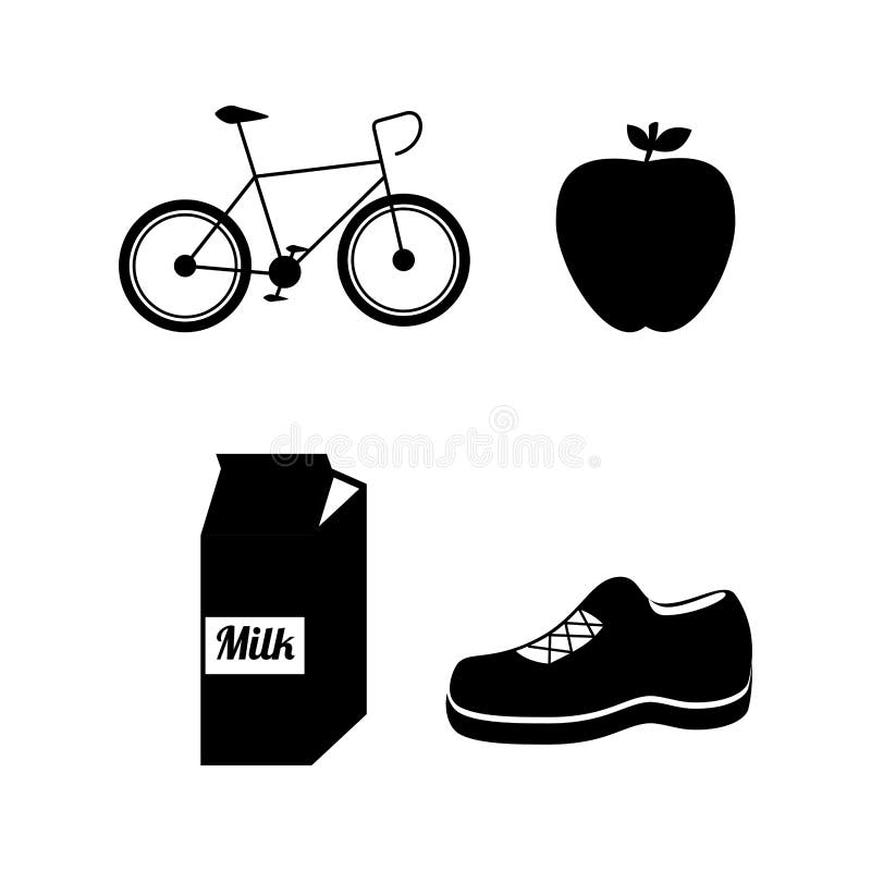 placez l'icône d'équipement de forme physique illustration libre de droits placez l'icône d'équipement de forme physique illustration libre de droits