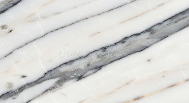 Placă de marmură albă cu voaluri de culoare gri naturală, creând un model elegant de curgere. vector illustration