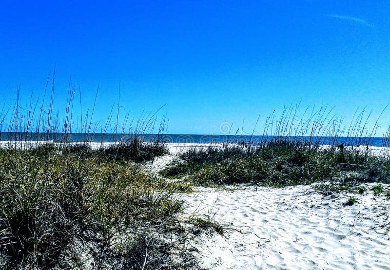 Plage image libre de droits