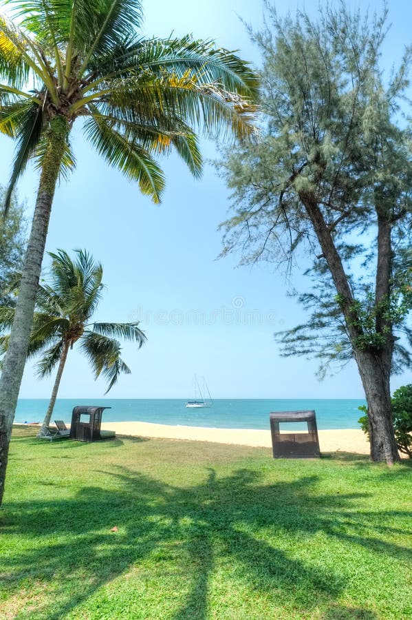  Plage  De Cherating  Kuantan Malaisie Image stock Image 