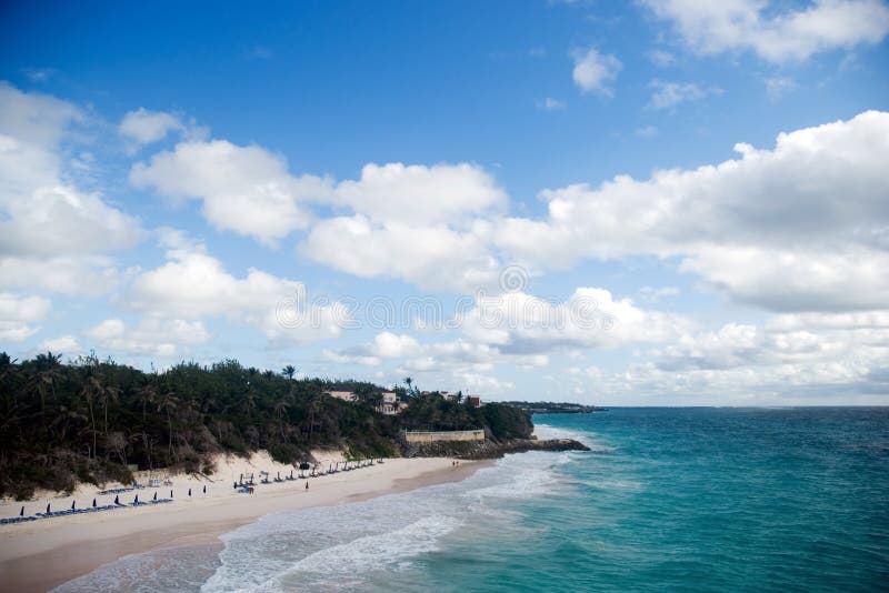 Plage de Crane images libres de droits