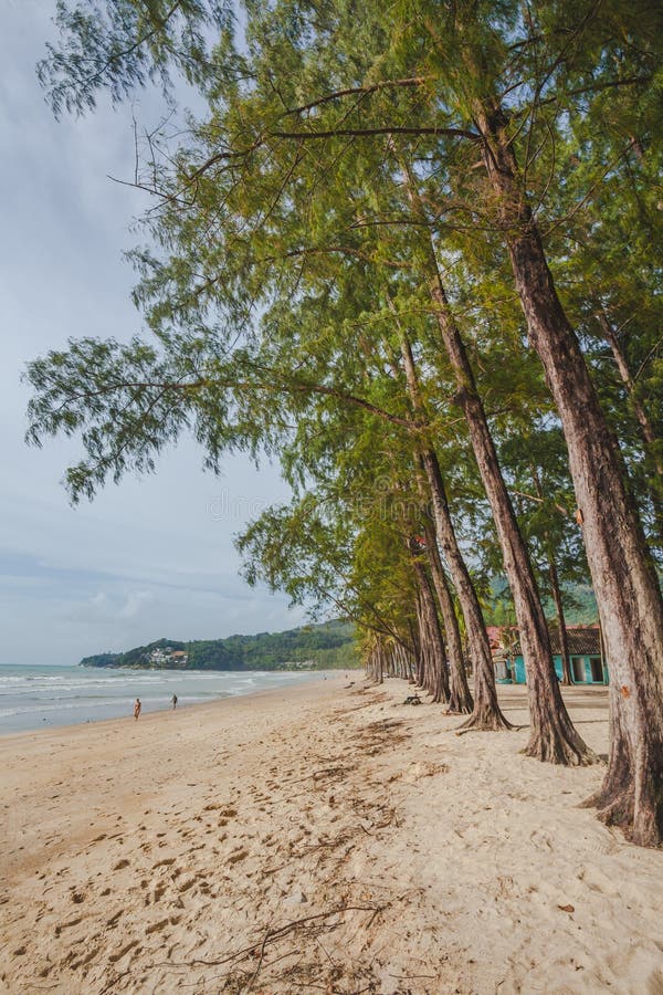 Plage de Kamala photographie stock