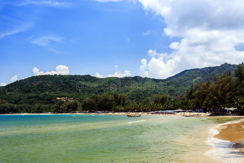 Plage de Kamala, phuket, Thaïlande photo libre de droits