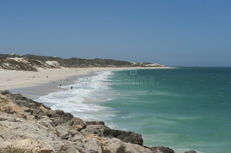 Plage de l'Océan Indien photos stock Plage de l'Océan Indien photos stock