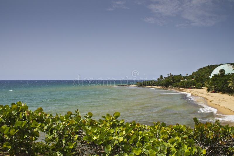 Plage de Rincón photo libre de droits