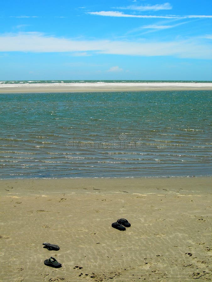 Plage en Caroline du Sud Amérique image stock Plage en Caroline du Sud Amérique image stock