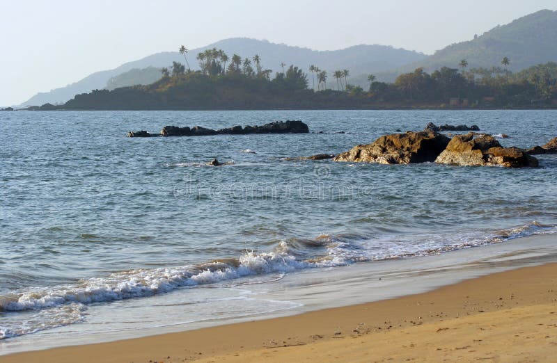 Plage Goa Inde de Palolem photographie stock Plage Goa Inde de Palolem photographie stock